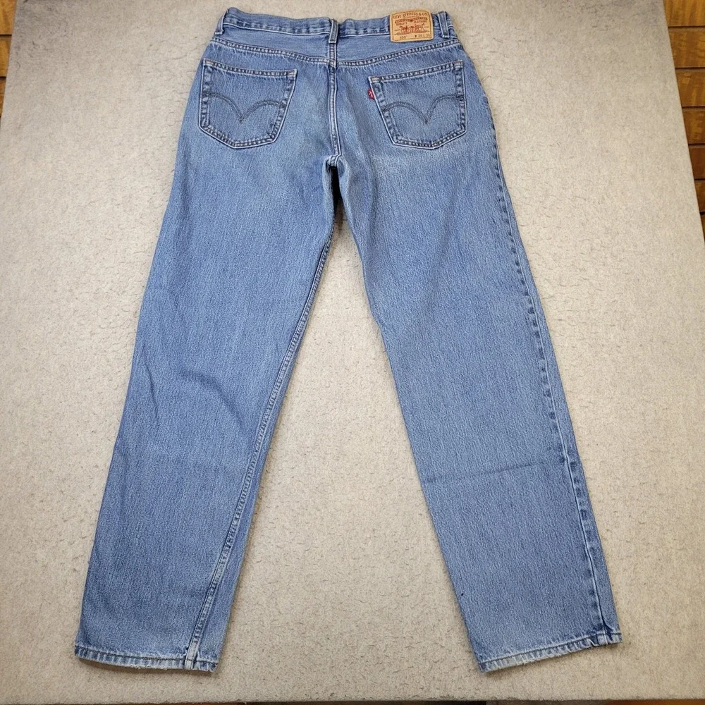 Levi's 550 Jeans Mens 36x34 (Tag 36x36) Blue Denim‎ Relaxed Straight Vintage Y2K